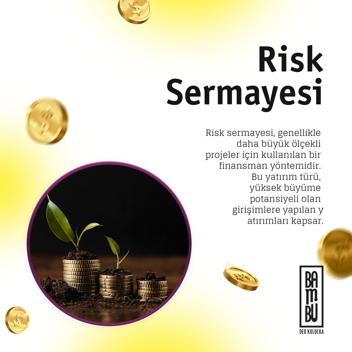 bambudepark's tweet photo. Girişimciler için en iyi finansman yöntemleri 1. bölüm.
Bambu Kuluçka Merkezi olarak, girişimcilerimizin bu kaynaklardan en iyi şekilde faydalanmalarını sağlamak için buradayız.
#BambuKuluçkaMerkezi #Depark #Finansman #Girişimcilik #MelekYatırımcılar #RiskSermayesi #İşBüyütme https://t.co/N7S1z8dOah