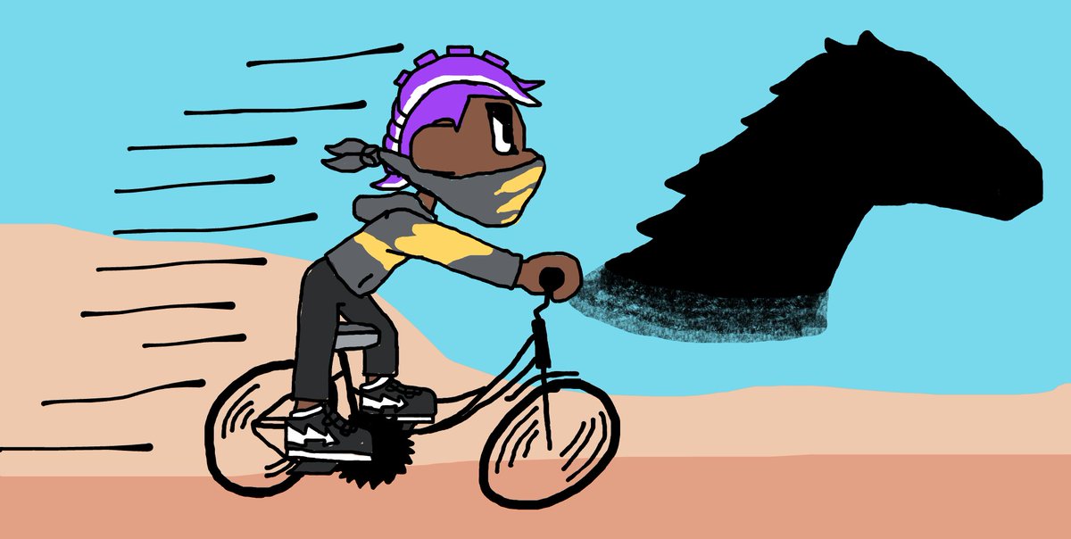 OctoSly40's tweet image. Me and my new bike, the Black Stallion