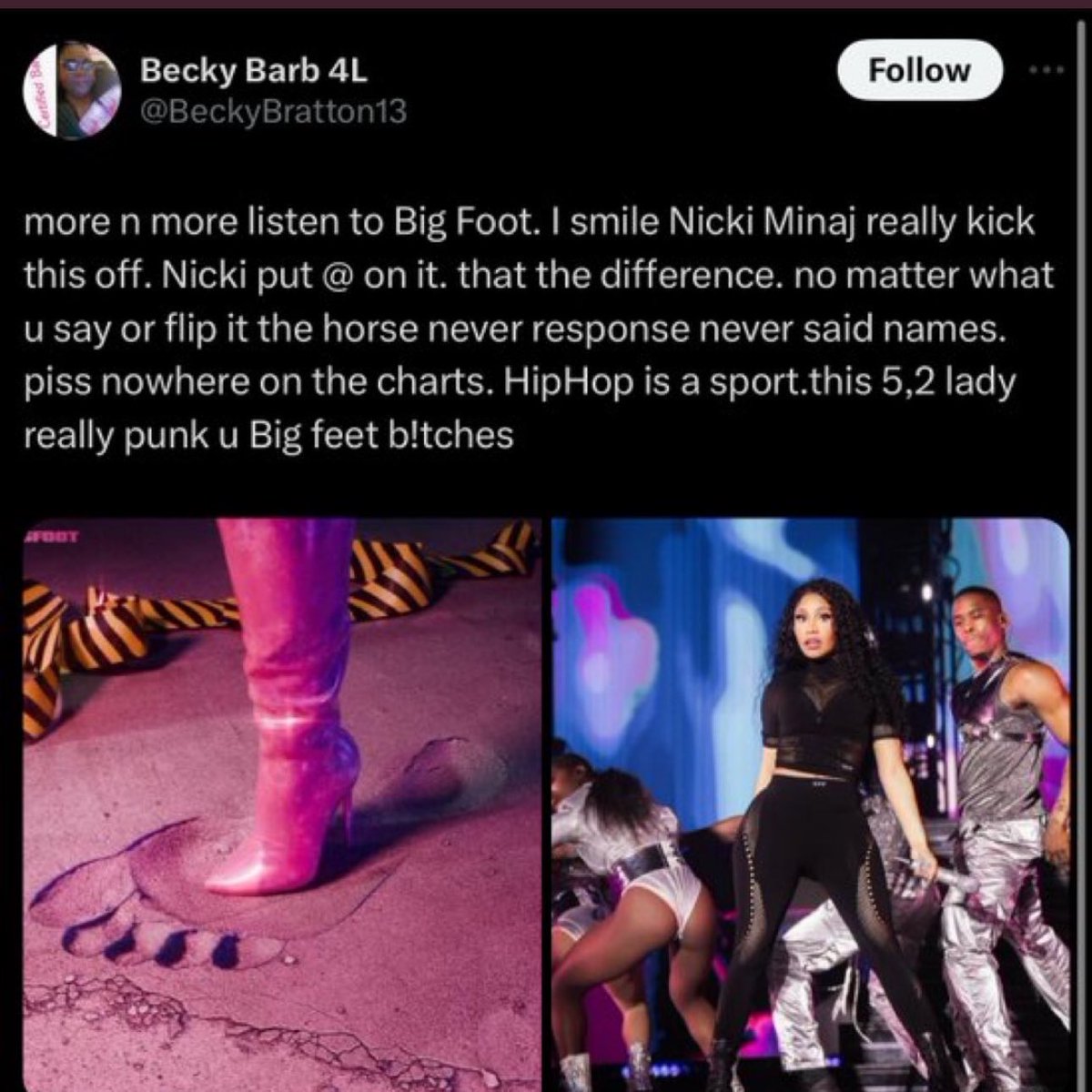 meganscult's tweet image. Made fun of Megan being shot in the foot while not having any yourself…. BRO 💀💀💀💀