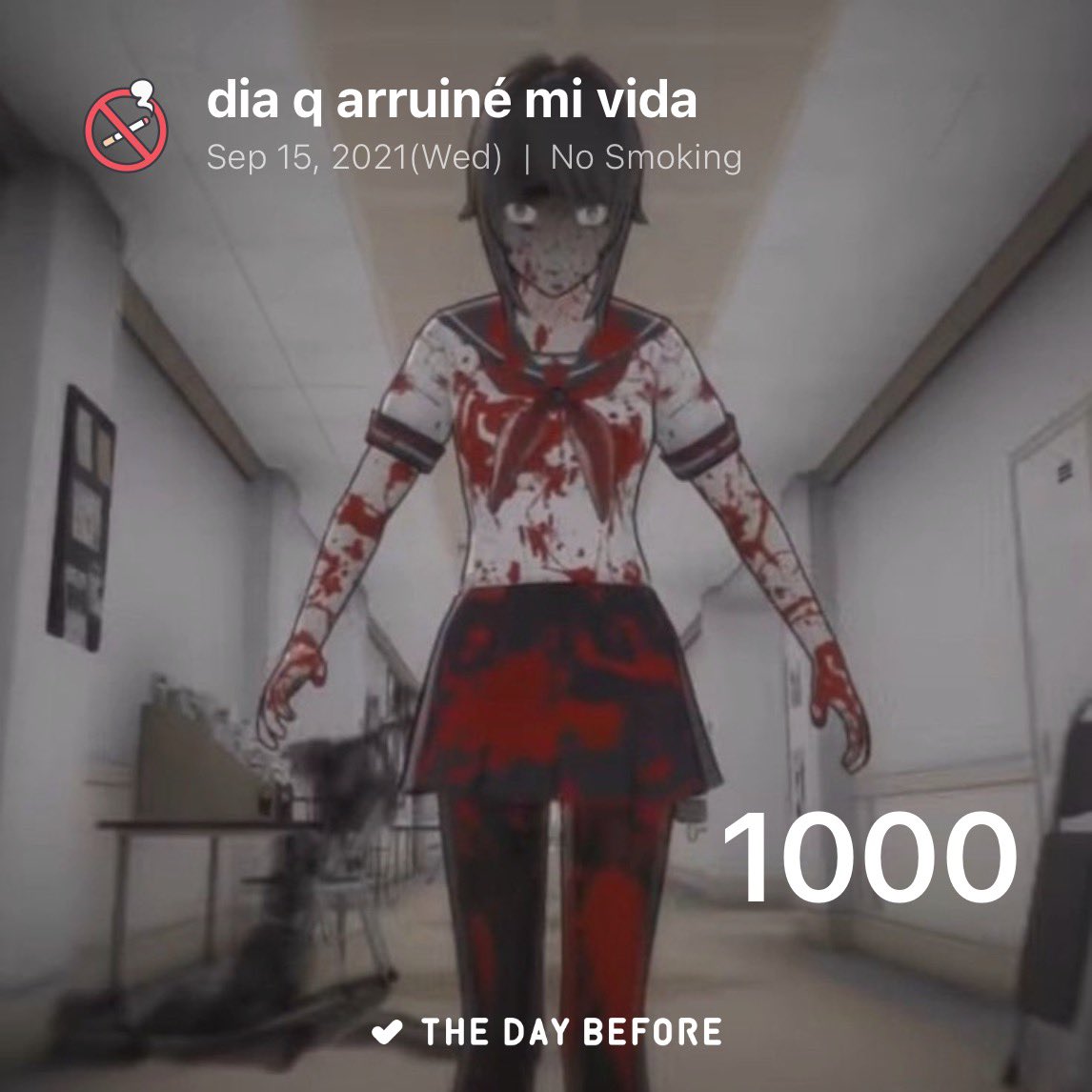 que me voy el día que cumplía 1000 días aquí lol lmao bueno ya chao