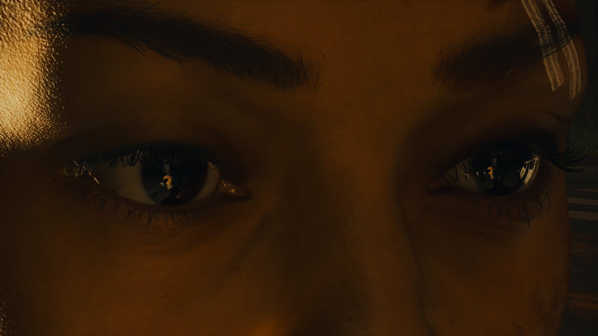 GeForce_JacobF's tweet photo. More of the amazing detail in Alan Wake 2 with path tracing. Full scene is reflected in real time on the tiniest details such as a door knob, drawer handle and yes, even Saga's eye! 👀 https://t.co/3QEirEVxtS