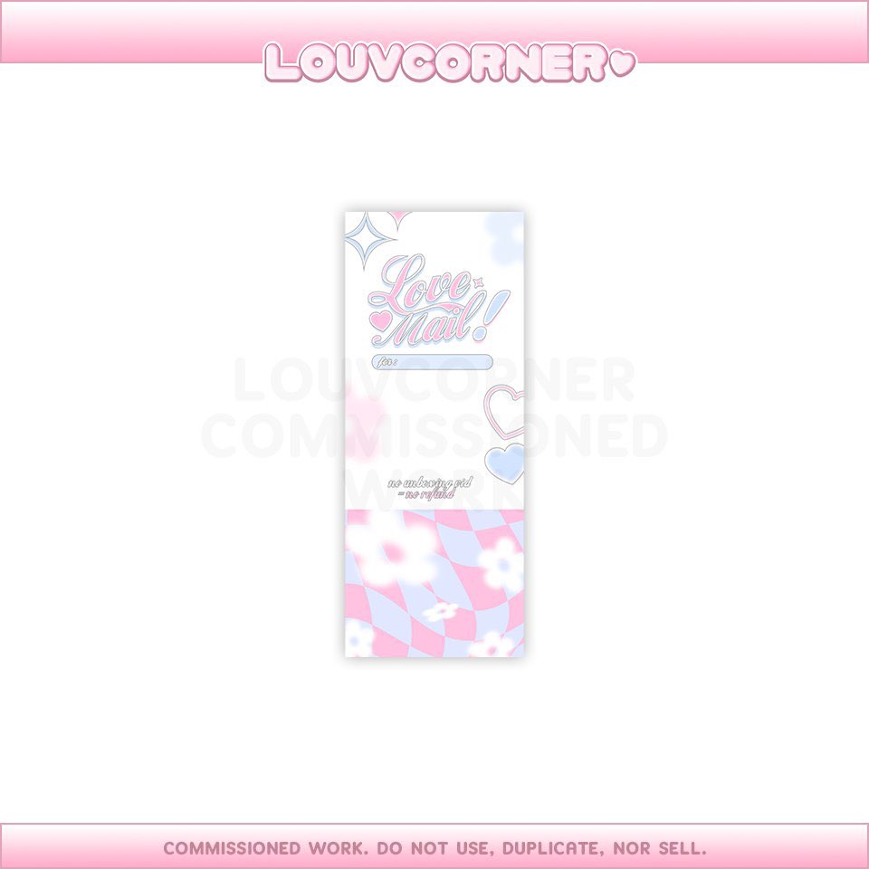 #madebylouv ★ box seal sticker

t. 디자인 커미션 디자인커미션 designcommission lf client layout artist designer graphic design service commission bns shop essential box seal sticker