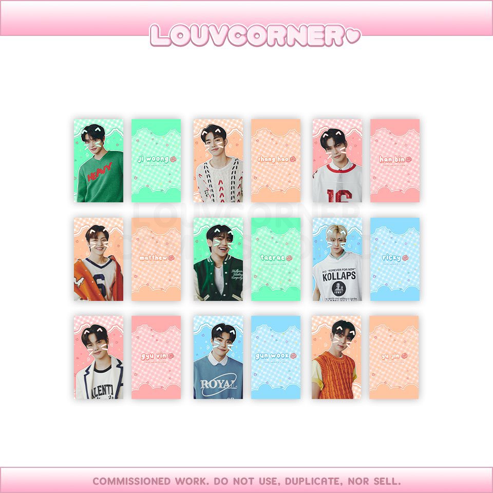 #madebylouv ★ postcard &amp; photocard freebies

t. 디자인 커미션 디자인커미션 designcommission 제로베이스원 ZB1 ZEROBASEONE lf client layout artist designer graphic design service commission kpop postcard photocard freebie