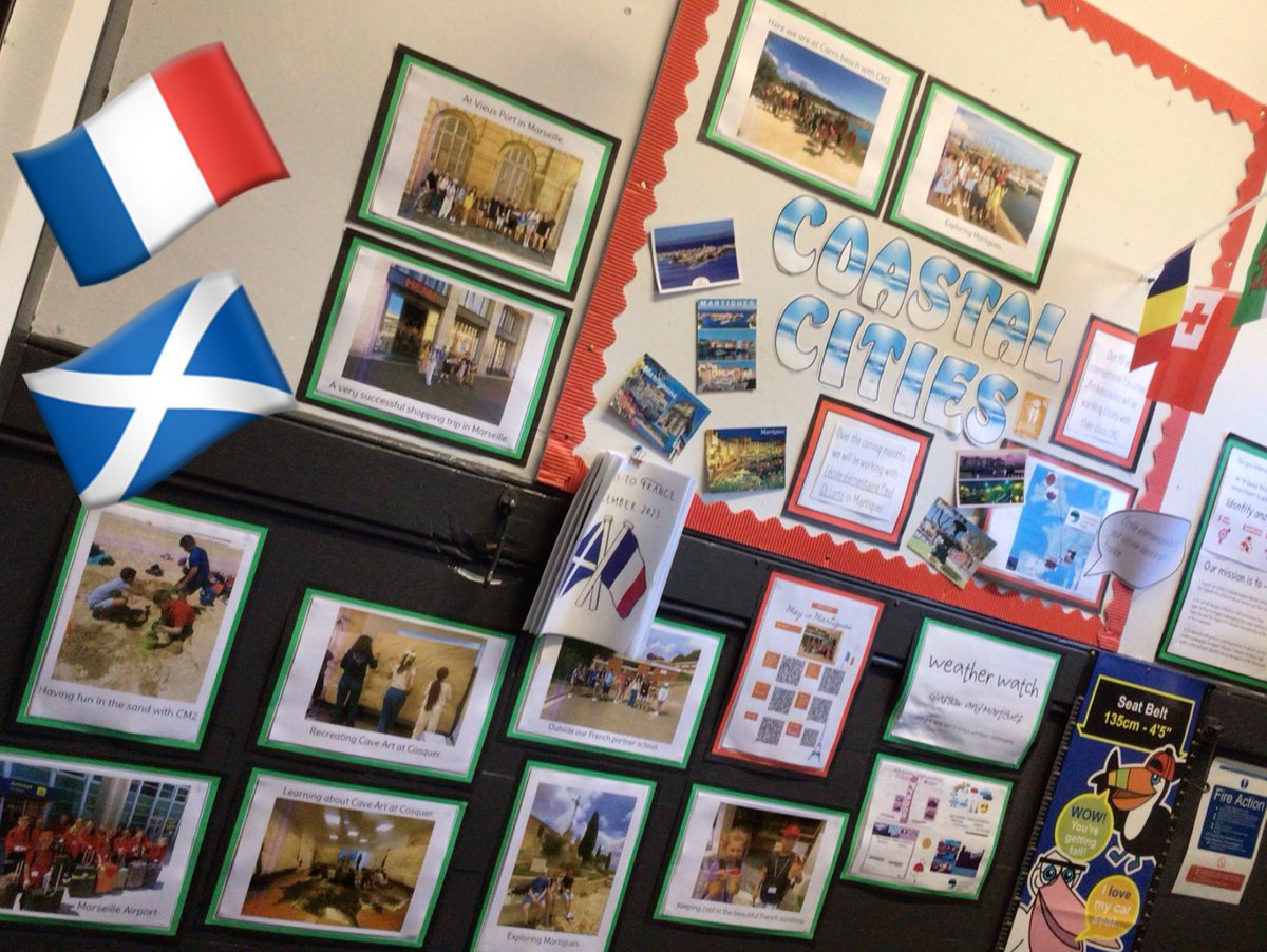StDenisEco1's tweet photo. Our #CoastalCities display has been updated with QR codes, so you can see all of our adventures. 🇫🇷🏴#BeInternational #GrandChallenge4 https://t.co/39uSctiGnb