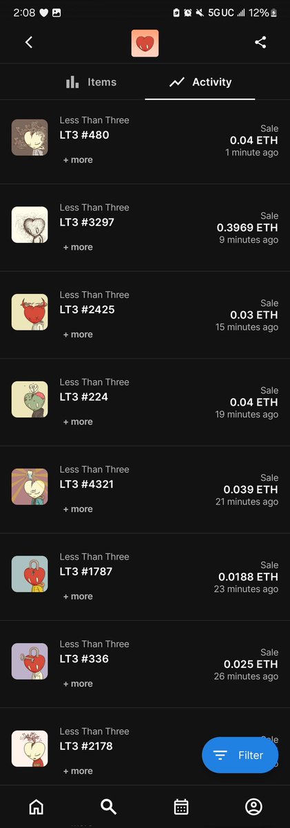 nfteeth_art's tweet photo. Gm🦷💕
"nO oNE iS bUYinG nFTs"
@LT3NFT : "Hold my beer"
✅️FREE mint
✅️$86,000 in secondary sales in a week+
#ARTisBACK https://t.co/Uw6AzloetJ