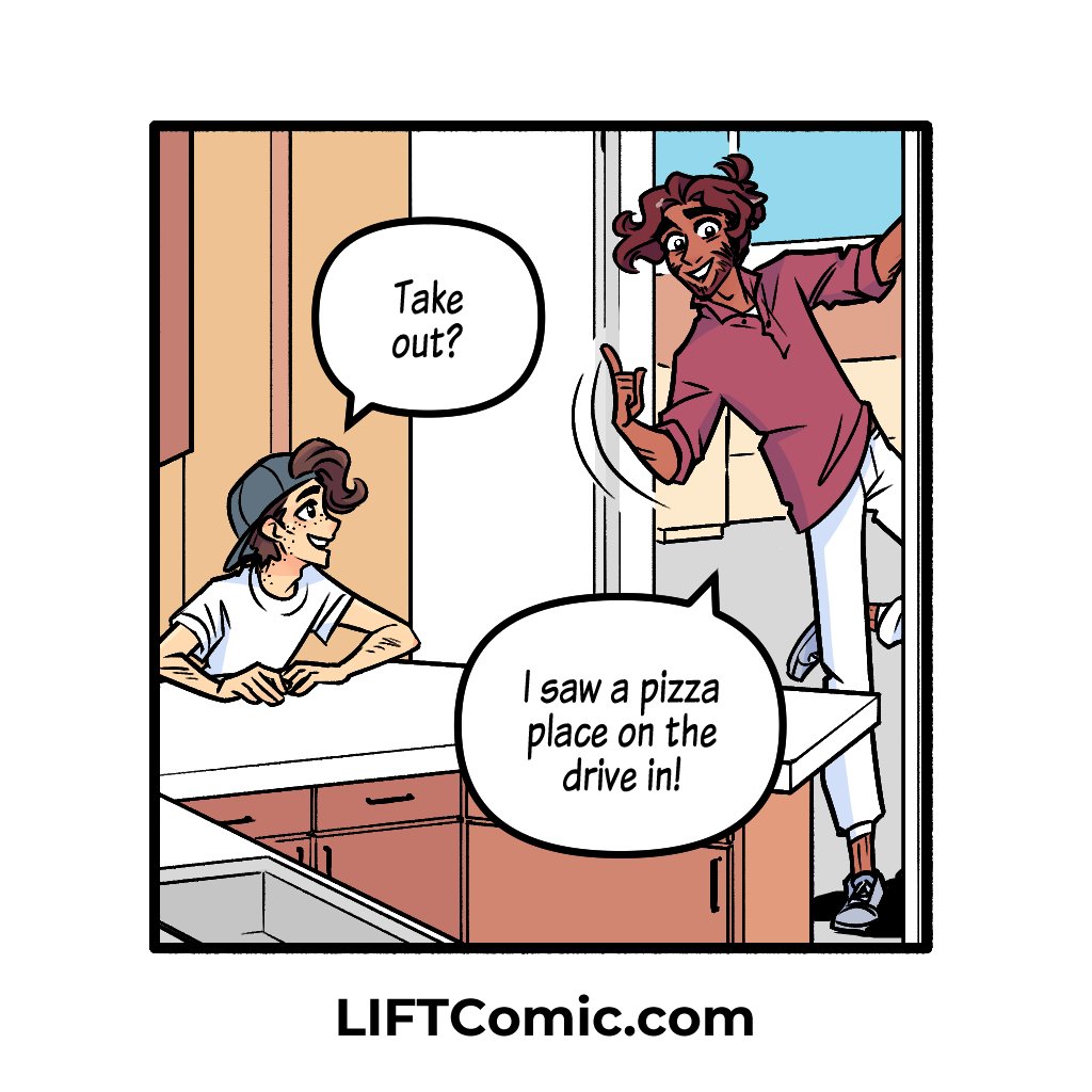 Hey, it's been a minute! We missed you! We're back to updating Living in Future Tense again! \o/ ♥ Look forward to twice a week updates - Mondays and Fridays!

NEW PAGE: liftcomic.com
