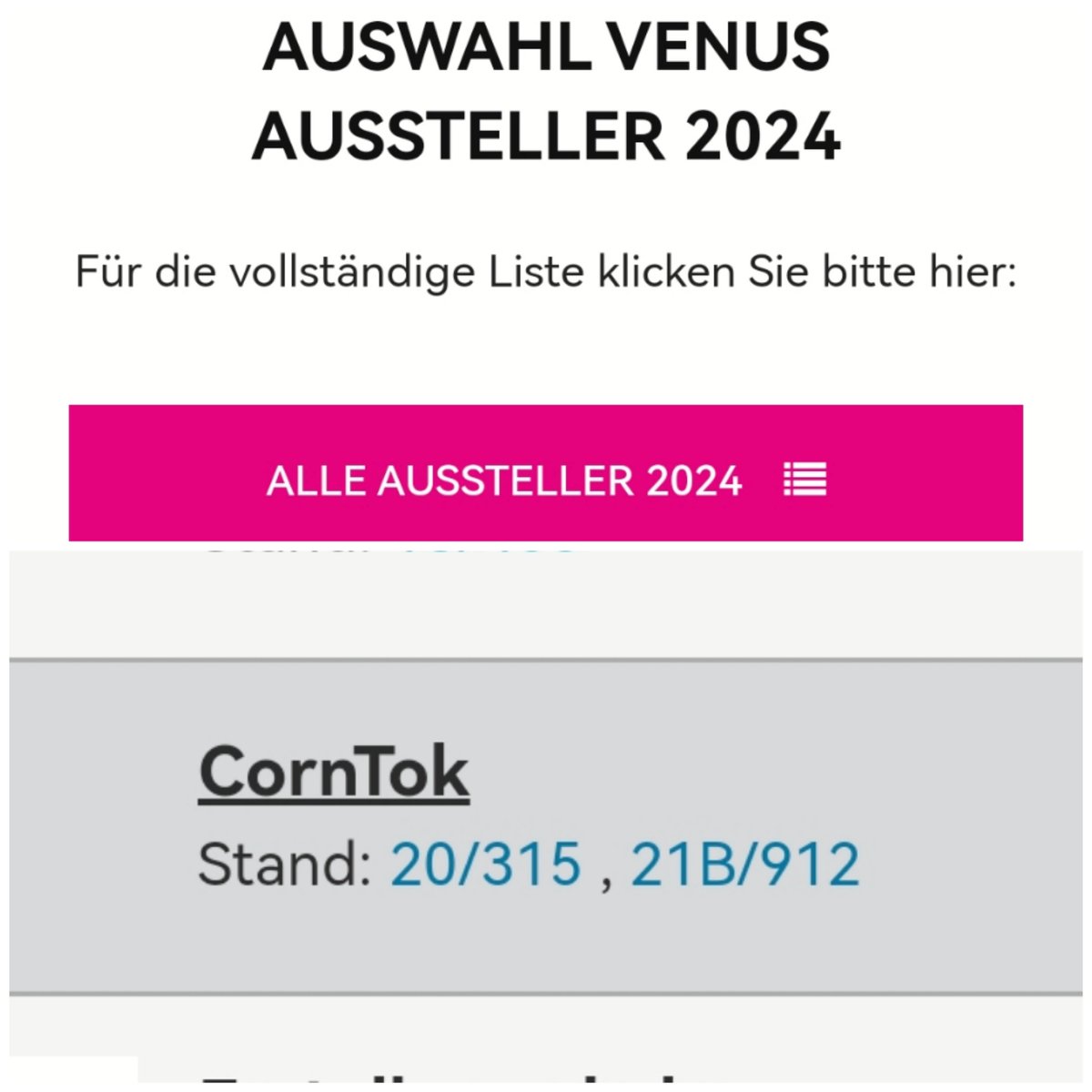 WIR SIND DABEI!
<a href="/venusberlinoff/">Venus Berlin</a> 2024

! SAVE THE DATE !