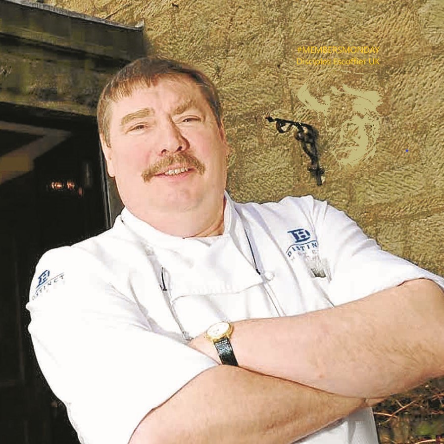 membersmonday
Disciple Escoffier UK 2024
ian mcandrew  @ went on to hold his Michelin Star for 8 years. awarded the honour of ‘Chef Laureat Ian was the youngest chef to attain a Michelin Star, has written three books, ‘A Feast of Fish’ ‘A Feast of Fish 2’, and Poultry &amp; Game