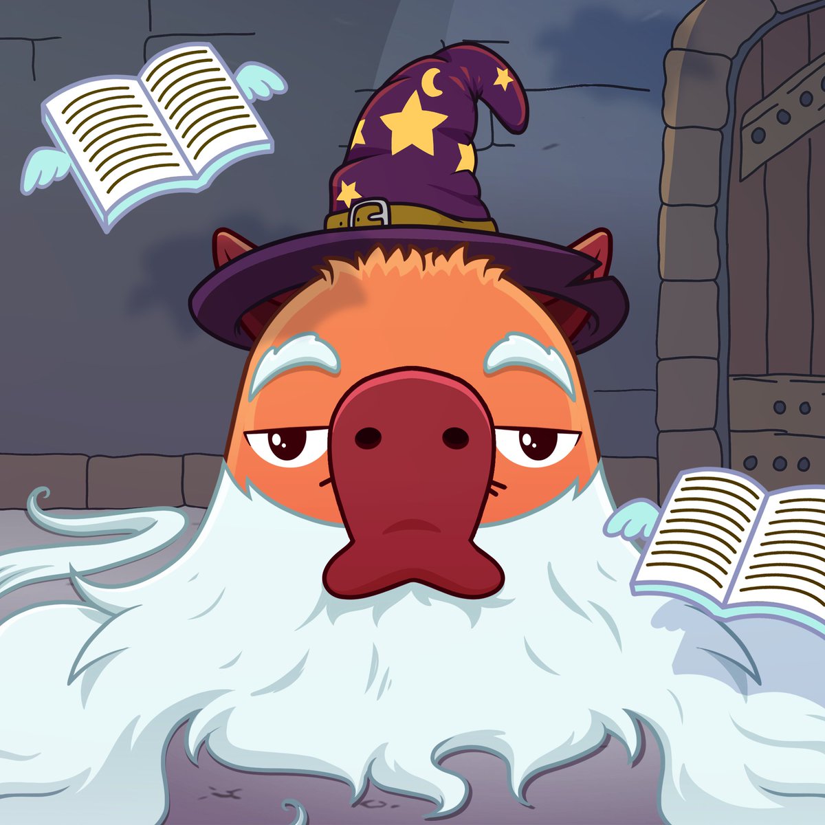 capybara_ton's tweet photo. Magic is nearby, the main thing is to believe in it https://t.co/3KrAxyKU5g