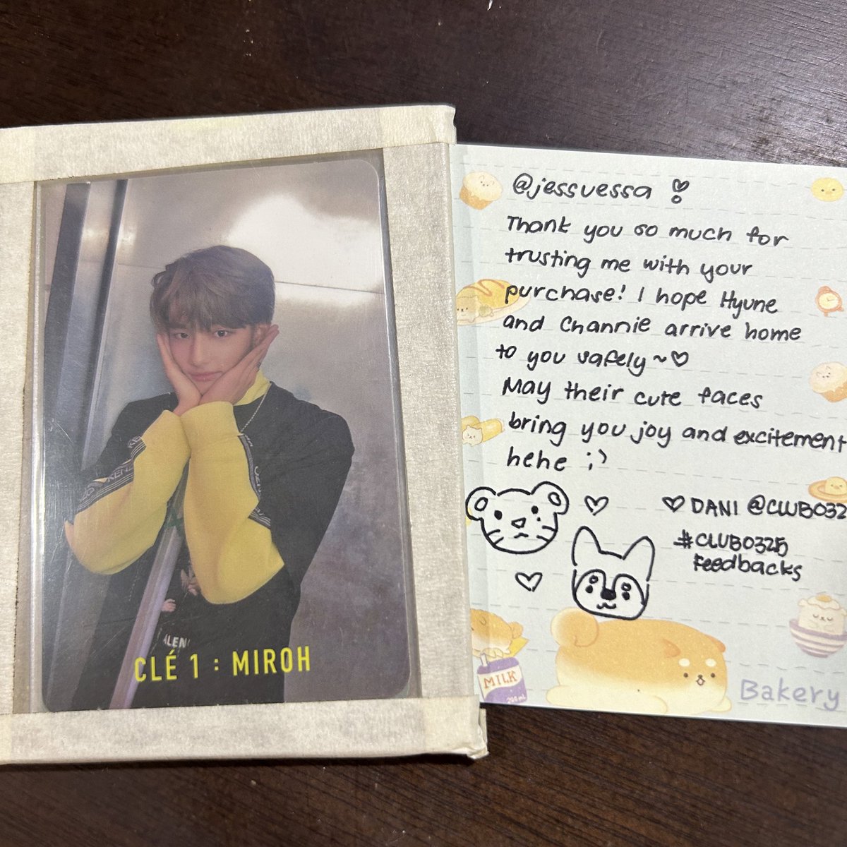pabojinnie_'s tweet photo. so cute! tysm, @CLUB0325 🤍 https://t.co/V7808UQJrI