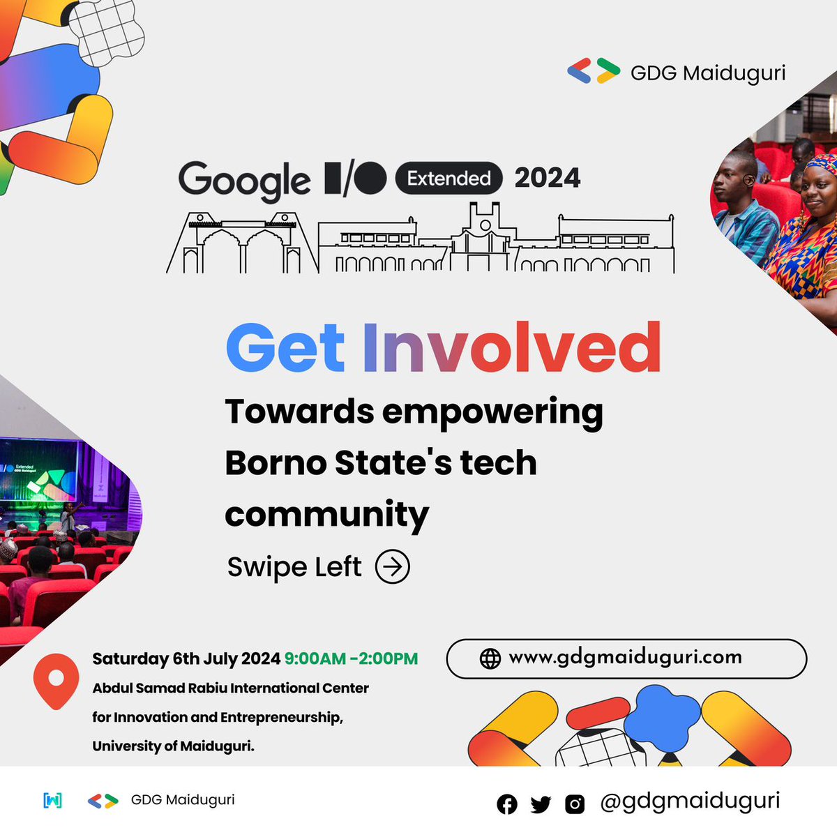 fulaniAlheri's tweet image. Monday blessings and another day to grow....
Lets build the hype and be at the spotlights....
@LadyGrasha
@BornoYoung
@hbkawai001
@EU_YSBnigeria
@Talkertainer_
#google #ioextended #googleio #maiduguri #gdg #gdgmaiduguri