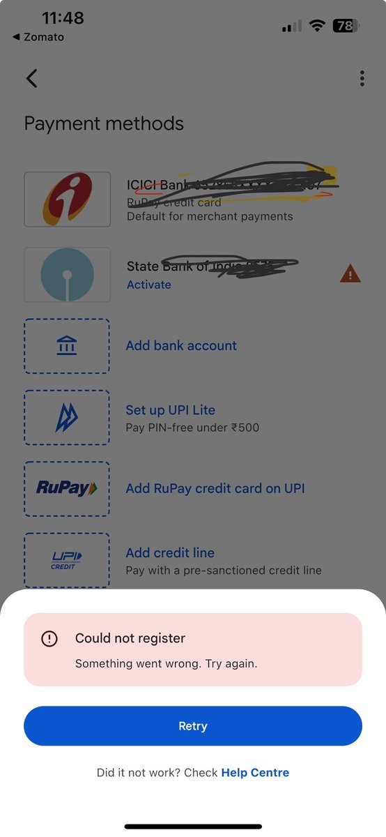adlinantony's tweet photo. @GooglePay it’s been a few months. There seems to be no way I could add my bank account. Kindly look into this matter. https://t.co/nozE50ImY4