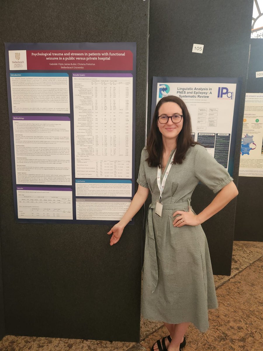 GabrieleVilyte's tweet photo. Super proud to be presenting some of our work on #functionalseizures in #southafrica at the phenomenal @FNDSociety congress in #Verona2024. Thank you to the colleagues who have come engage with us!
#FNDS https://t.co/Lh4jr5Ntou