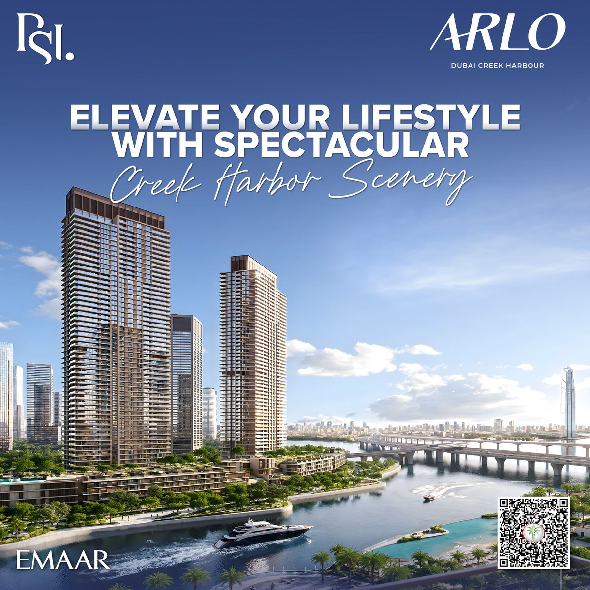 PSIEstate's tweet image. Arlo by Emaar Properties
A striking new high-rise residential development in Dubai Creek Harbour community. 

Competitive Pricing: start from just AED 1.7 million.
Payment Plan: Flexible Options 

🔑 Don&apos;t miss your chance 

#psiestate#propertyshopinvestment#ArloByEmaar