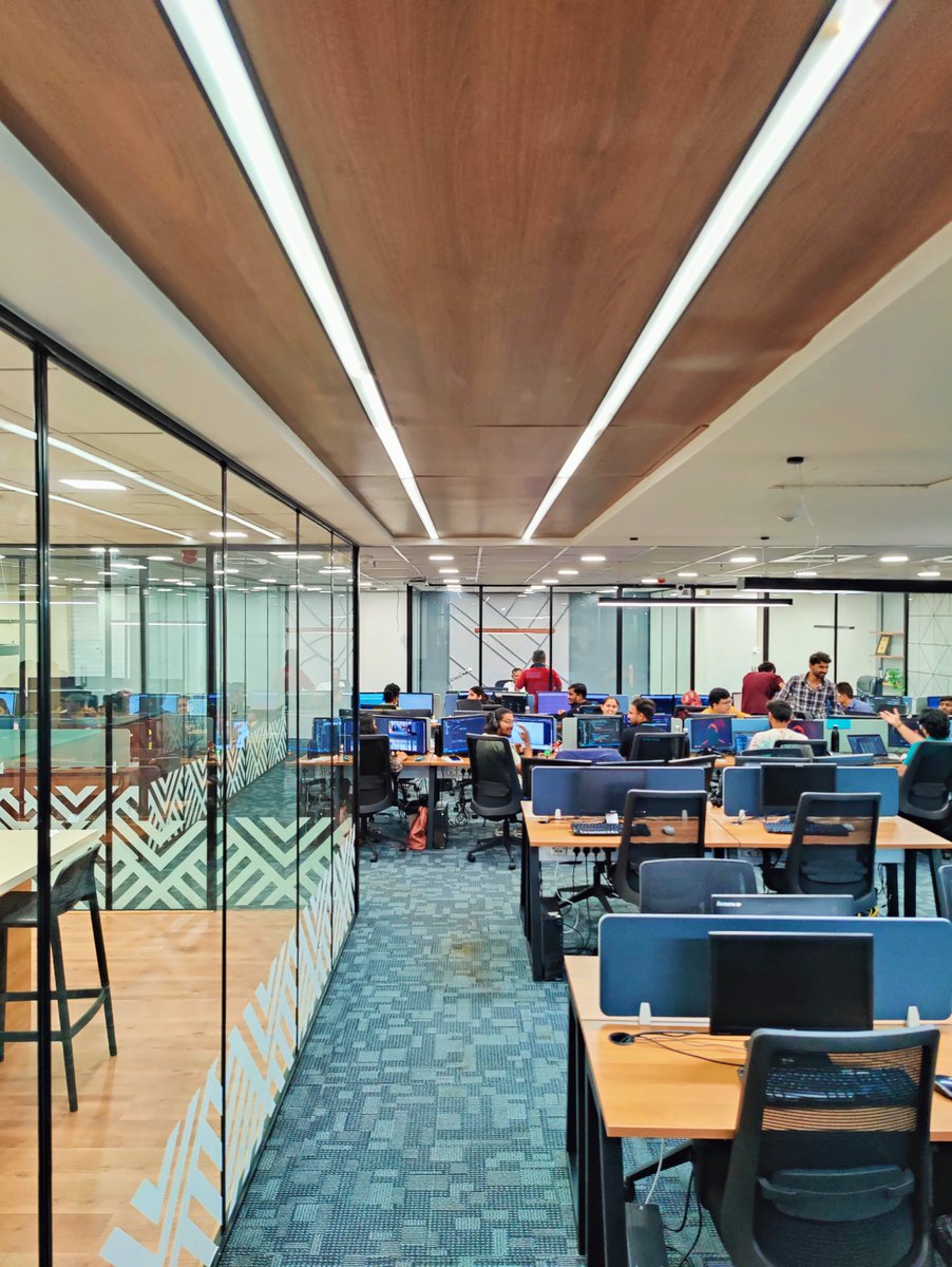 Novel_Office's tweet image. Big reveal! Our stunning new workspace reflects the brilliance of the minds that work here. 

Explore #premiumspaces that inspire hashtag #creativity and #collaboration!

#DesignedtoInspire #DreamOffice #Noveloffice #Bangalore #Officespaces #Interiordesign #Beautifulaesthetics