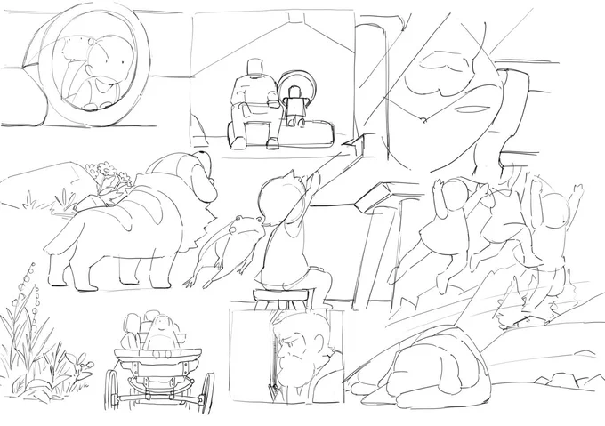ハイジを描く〜第二回〜 