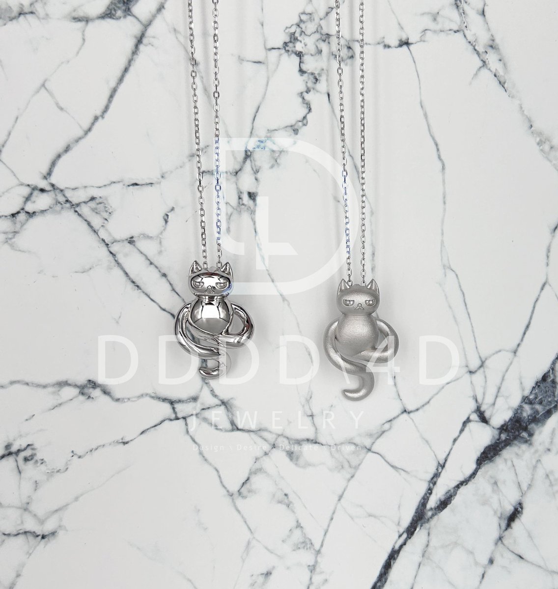 感謝 <a href="/AnninMirudayo/">杏仁ミル🌼</a> 的信任及委託🌼✨

這次替ミル製作了項鍊和戒指😆
考量到貓咪的設計呈現及尺寸
我們想讓光身漂亮點，所以工法做得比較特別！
先鍍了鉑再鍍了K，讓立體身形的貓咪富有光澤🌟

很高興老大喜歡，祝老大生日快樂🎉！

【霧面為產品打樣階段試作品，非正式商品】