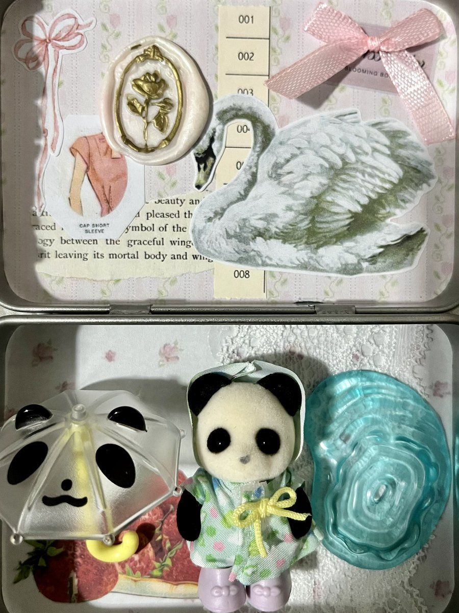 :¨ ·.· ¨:
 `· . giveaway sylvanian sulipan •⩊• ྀིྀིྀིྀིྀི

  ❥   follow me, like &amp; rt this tweet, comment anything &amp; tag 3 friends!
  ❥   get rainy day panda w/ full accessories! all FREE, no need to pay for shipping! 

❤︎  end 13 juni 2024, 13:00 WIB! good luck! 🍀