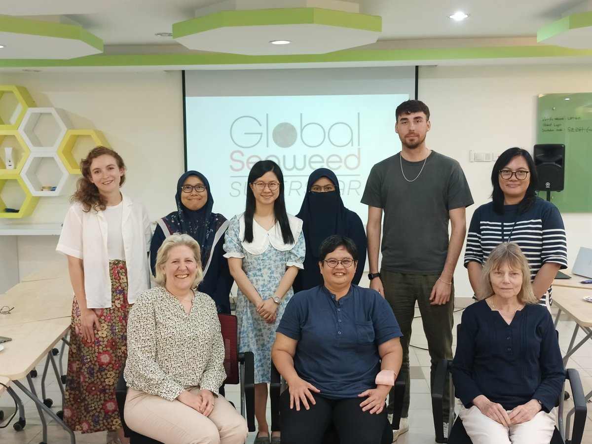 Sophie Corrigan (@seaweedsoph) on Twitter photo A great week in Kuala Lumpur for the <a href="/GlobSeaweedSTAR/">GlobalSeaweedSTAR</a> team developing ways to safeguard global seaweed biodiversity and sustainable livelihoods in aquaculture 🌱👩🌾
Thank you to our wonderful hosts Prof. Phaik Eem Lim and her team <a href="/unimalaya/">Universiti Malaya</a> . I've learnt so much! 🌺🇲🇾 A great week in Kuala Lumpur for the <a href="/GlobSeaweedSTAR/">GlobalSeaweedSTAR</a> team developing ways to safeguard global seaweed biodiversity and sustainable livelihoods in aquaculture 🌱👩🌾
Thank you to our wonderful hosts Prof. Phaik Eem Lim and her team <a href="/unimalaya/">Universiti Malaya</a> . I've learnt so much! 🌺🇲🇾