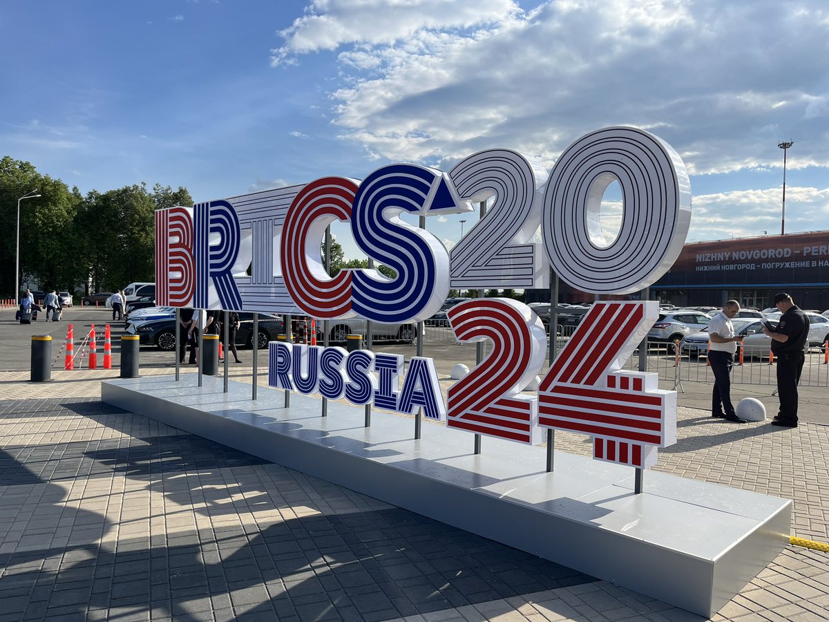 BelarusMFA's tweet photo. 🇧🇾 Foreign Minister of #Belarus Sergei Aleinik attends BRICS Foreign Ministers' Meeting in Nizhny Novgorod in the BRICS Outreach format @mfa_russia https://t.co/JsulUqdrx7