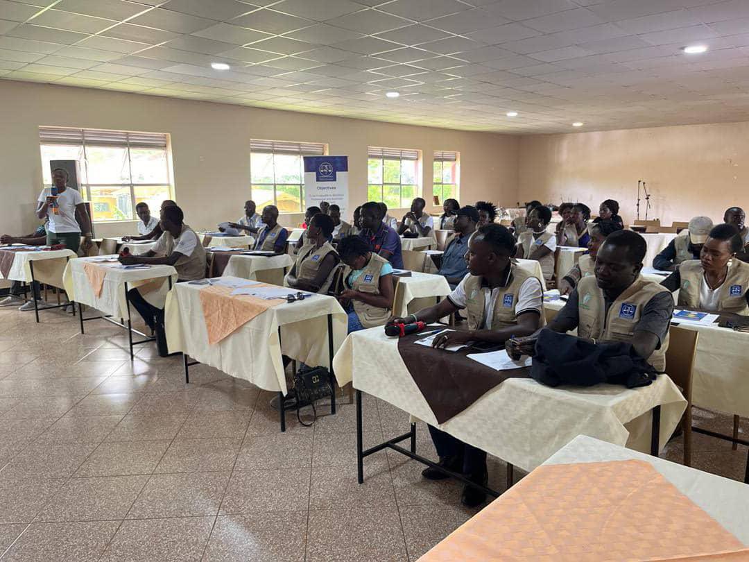 lap_uls's tweet photo. Last week, ULS Moroto Clinic held a Community Based Paralegals’ Reflective Meeting. 
The paralegals were trained on how to effectively enhance their skills in Alternative Dispute Resolution(ADR) and report writing. https://t.co/mm8D4Qu7WB