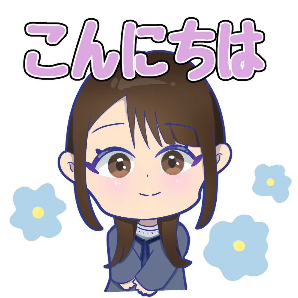 「こんちゃーー(*ˊᗜˋ*)/#千葉県  #株式会社ブランド携帯空間テレショップM」|高橋ぺんたごんのイラスト