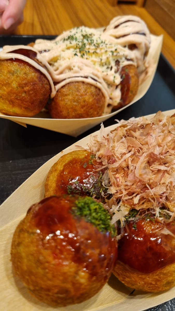 たこ焼きと回転寿司食べた❗
美味しい