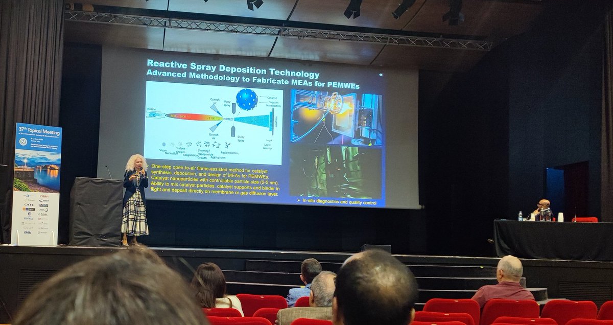 Attending the first session of the morning by Radenka Maric from University of Connecticut. At the Tropical Meeting #ISE #congress in Stresa, Italy.