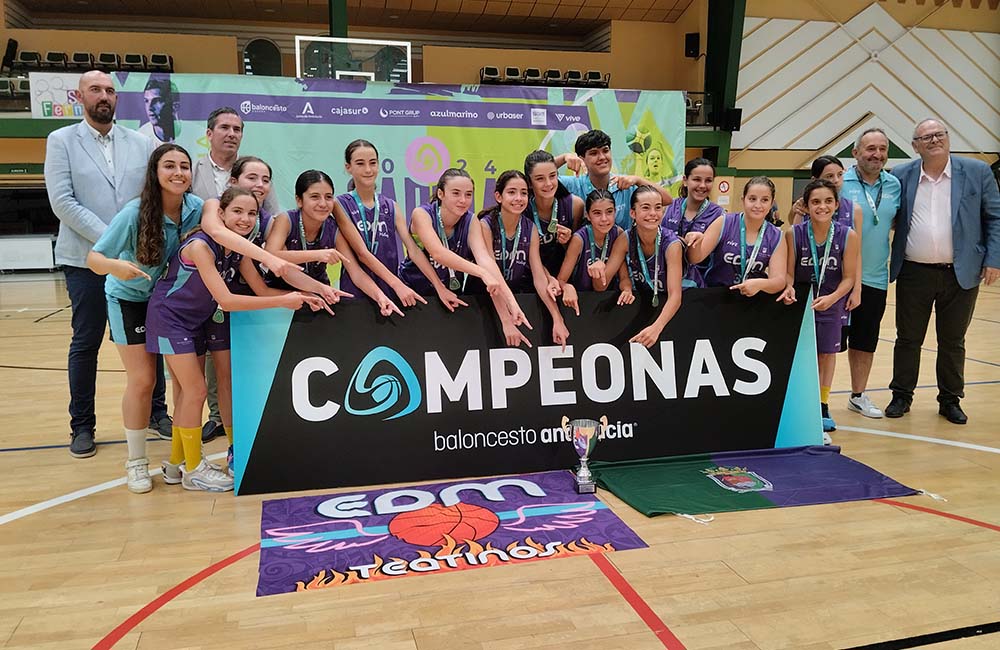 gabycumbreras's tweet image. La @SDCandray logra un gran quinto puesto en el Campeonato de Andalucía Mini (@FAB_Andaluza) en San Fernando, que gana la EDM Teatinos de Málaga tras una espectacular remontada ante Virgen del Carmen de Córdoba (57-64)
Crónicas en deportedelaisla.com
deportedelaisla.com/2024-06-09/bal…