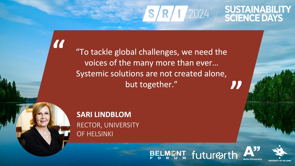 Sustainability Research & Innovation Congress tweet media