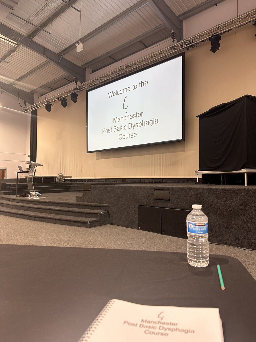 Excited to spend my week at the Manchester Post Basic Dysphagia Course 📖🗣️ #mySLTday #dysphagia #SLT