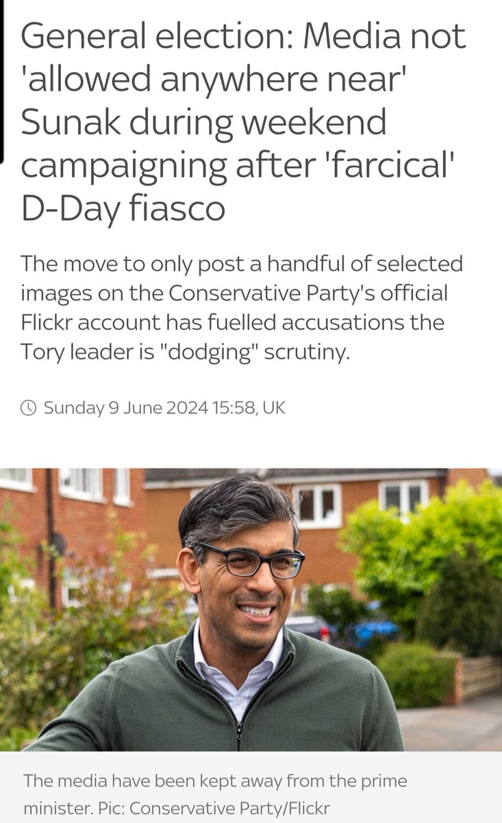 Scanlon71's tweet photo. @RishiSunak Oh dear 😳 
#ToryBoldLying #ToryLiar #ToryChaos #ToryComedyElection #ToryCrashAndBurn https://t.co/osoIipf2hR