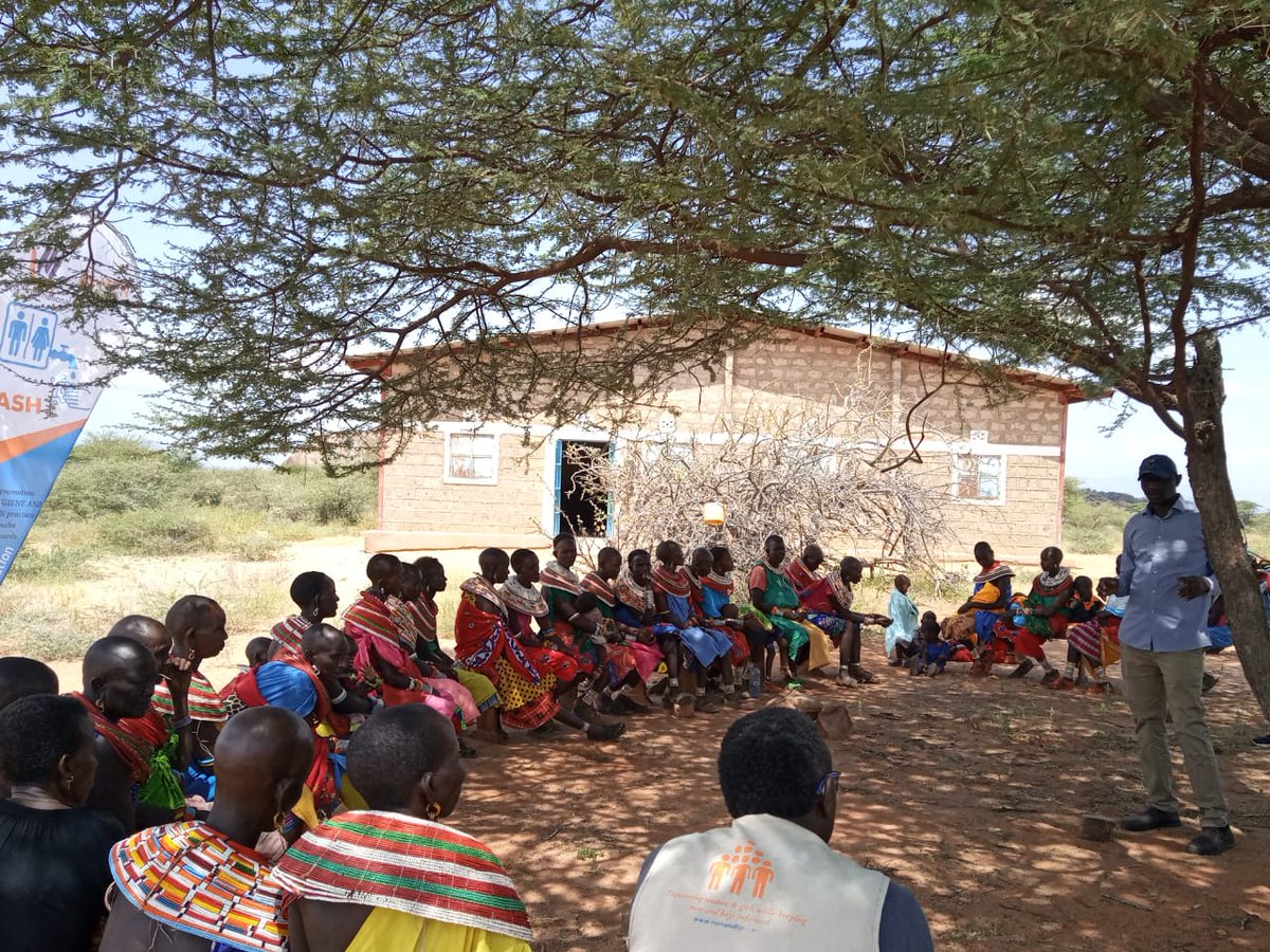 TonyMwebia's tweet image. Taking as 'Shit in the bush' AKA open #defecation has been normalized in Samburu. Culturally men can't be seen 'taking a shit' by women &amp;amp; children which further fuels the issue. We are sparking conversations around this through our #WASH initiative powered by @lminternationa1