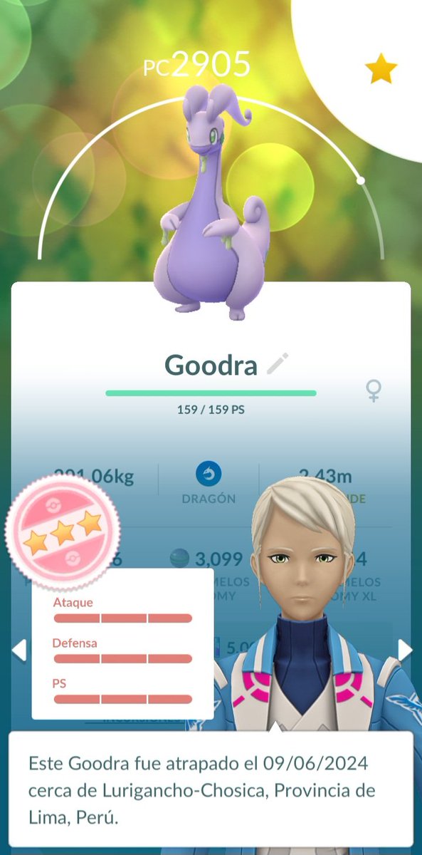 RicardoBlue16's tweet photo. ...buen Día de la Comunidad ✨️ y como siempre en compañía de #amigos y nuevos #entrenadores 😎🤟🏻 #pokemongolatam #pokemongoperu #pokemoncommunity #pokemongoapp #pokemon #pokemongocommunityday #goomy #goodra #brillante #shundo #hundo #pokemonfan #communityday #pokemongo #shiny https://t.co/NygOHDvznW
