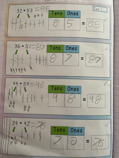 WhitewaysY2's tweet photo. This is how we started adding big numbers in Miss Sliwinska's class.... https://t.co/5QCqvrRW33