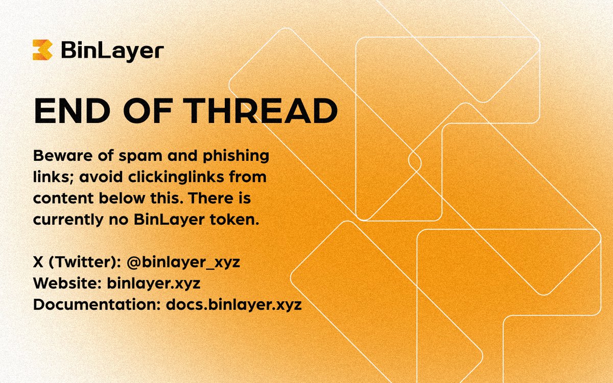 binlayer_xyz's tweet photo. https://t.co/Ijf2uTOzkS