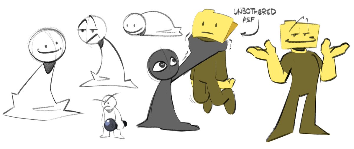 Oblivi_Ann's tweet photo. trying to relearn drawing them again #fnfvsbob #bobsreslaught #bobsonslaught https://t.co/FRTVJFkQTg