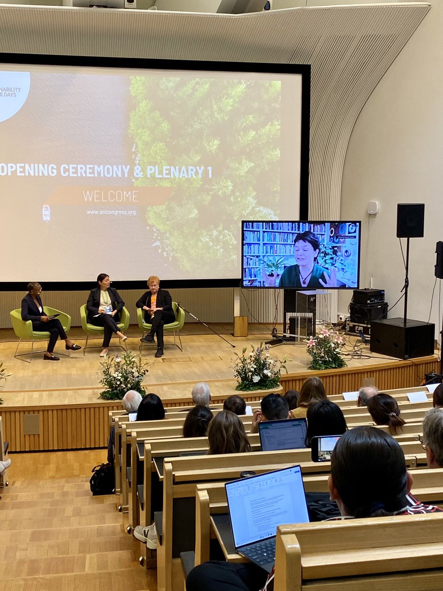Aalto University (@aaltouniversity) on Twitter photo âThis event is a space for hope and collaboration!âWonderful opening of yearâs most important sustainability event organized by us, <a href="/HelsinkiUni/">University of Helsinki</a> and <a href="/SRICongress/">Sustainability Research & Innovation Congress</a>! Today we heard <a href="/TarjaHalonen/">Tarja Halonen</a>,<a href="/KateRaworth/">Kate Raworth</a> and @riyongkim talking about good life in planetary boundaries.#SRISSD2024 âThis event is a space for hope and collaboration!âWonderful opening of yearâs most important sustainability event organized by us, <a href="/HelsinkiUni/">University of Helsinki</a> and <a href="/SRICongress/">Sustainability Research & Innovation Congress</a>! Today we heard <a href="/TarjaHalonen/">Tarja Halonen</a>,<a href="/KateRaworth/">Kate Raworth</a> and @riyongkim talking about good life in planetary boundaries.#SRISSD2024