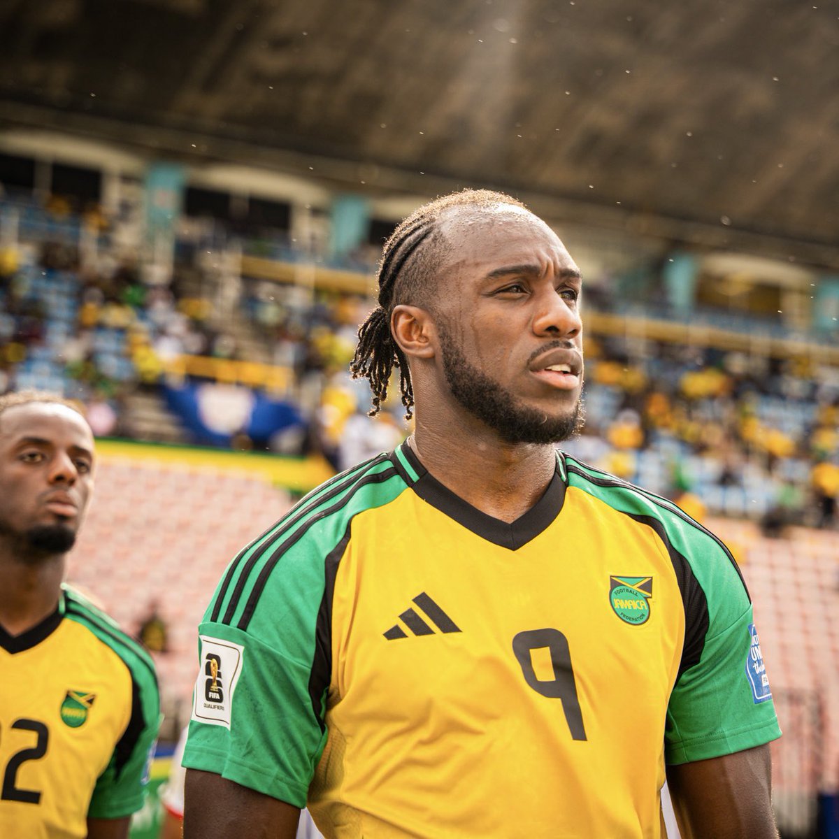 TheyThinkKits's tweet photo. Jamaican Football Fans have been eating well this week!

Home and Away shirts x adidas 🇯🇲 https://t.co/yhxJAcPz5Q