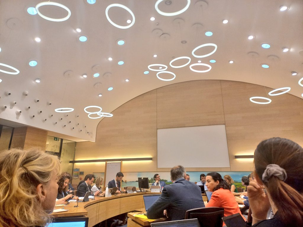 FranceONURome's tweet photo. As per constant practice, the 175th session of the @FAO Council begins with a pre-session local #EU 🇪🇺 coordination meeting.
Thank you #EU2024BE 🇧🇪🇪🇺 for steering us into the #CL175 with a strong, unified European voice. https://t.co/iL42vj8fkF