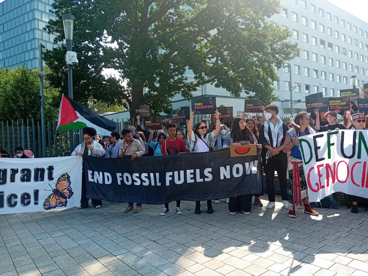 ciel_tweets's tweet image. All of this could not have happened without a united civil society front that continues to keep pressure to:
🔥 #DefundGenocide
🔥 #KickBigPollutersOut
🔥 #EndFossilFuels &amp;amp; #NoDangerousDistractions
🔥 #PayUp &amp;amp; critically #PayUpForLossAndDamage