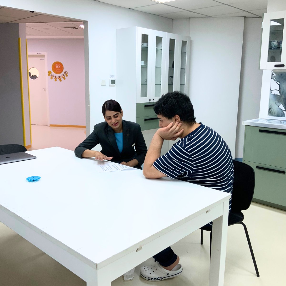 TheHDubai's tweet photo. We’re excited to introduce Aya and Danny, our first students in a new vocational training program for individuals on the Autism spectrum, guided by The H Dubai and Dubai Autism Center. Stay tuned for updates! 🌍💪 #Inclusivity #Empowerment https://t.co/zNAug9RQqg