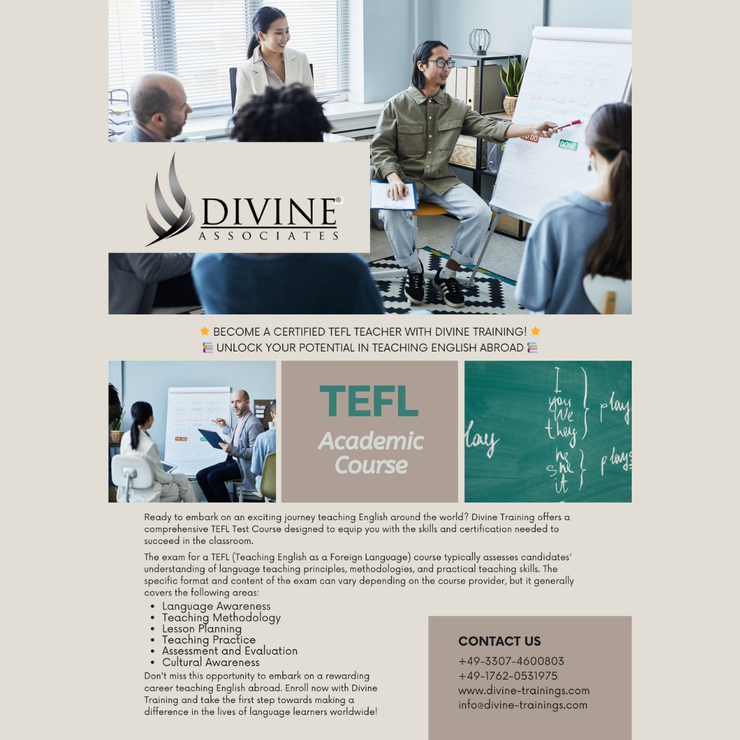 DivineAssociat's tweet image. Empower your career with expert-led, flexible, and interactive training programs by Divine Associates Ltd. 
#DivineTraining #DivineCareer #DivineGrowth