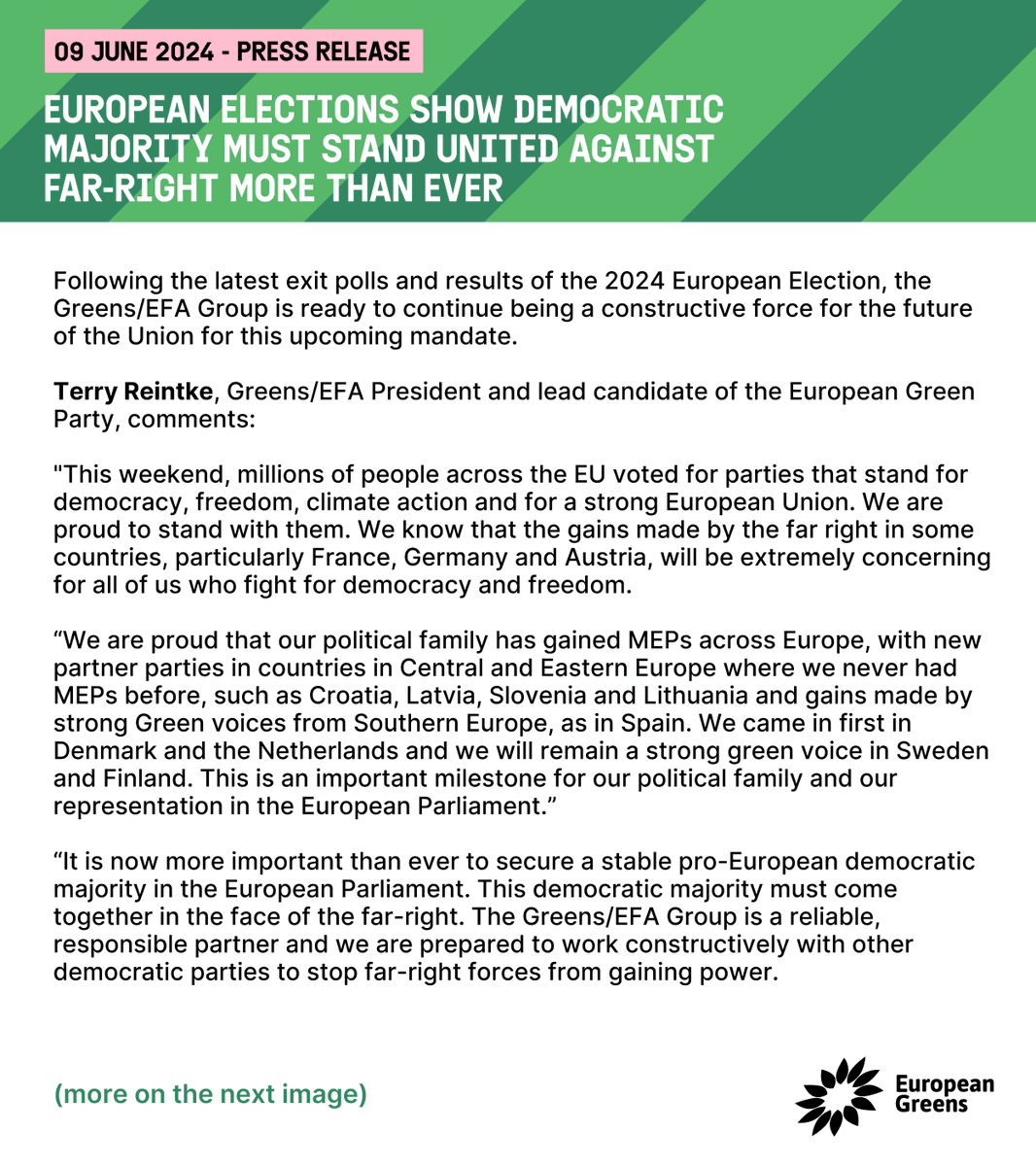 European Greens tweet media