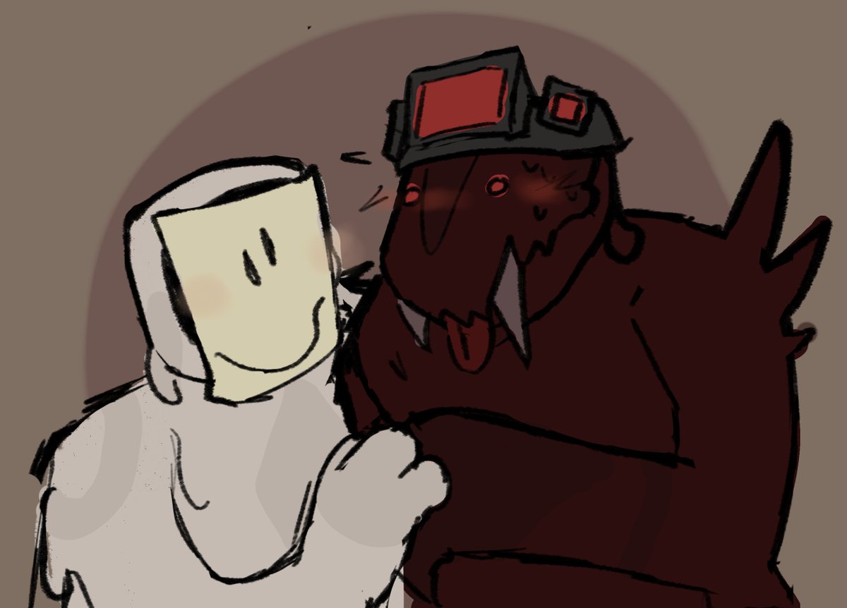 FanFanatic__'s tweet photo. whats the ship name for these guys

[ Flesh cousin ] [ Scary Mike ]

#regretevator #regretevatorart #fleshcousin #scarymike https://t.co/JJsohwFIen