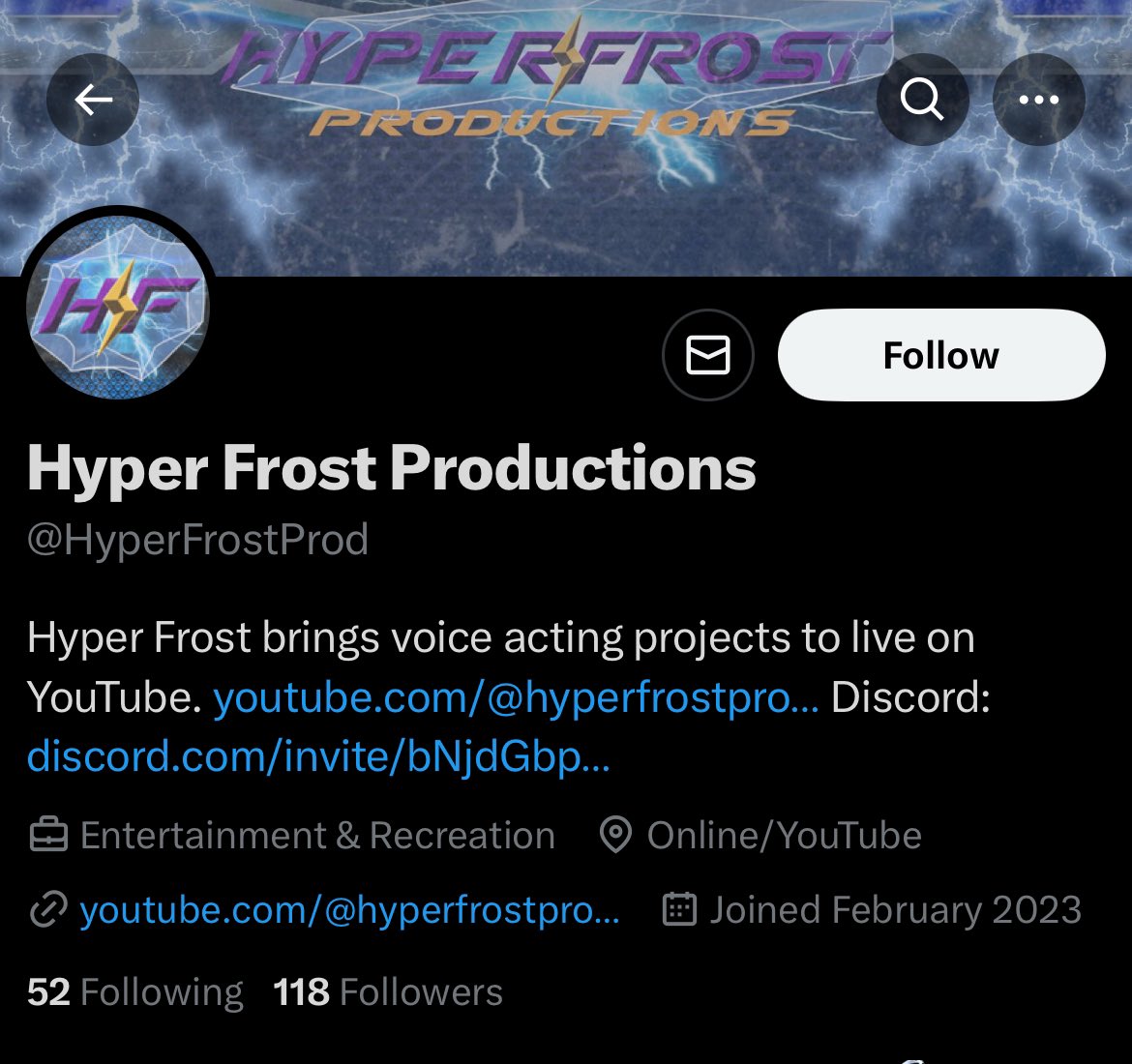 Hey guys! Wanted to say this group’s discord is extremely homophobic/transphobic and I know a lot of people interacted with a recent casting call. ALWAYS research the group/company before committing to a project. 

#voiceacting #voiceactor #castingcall