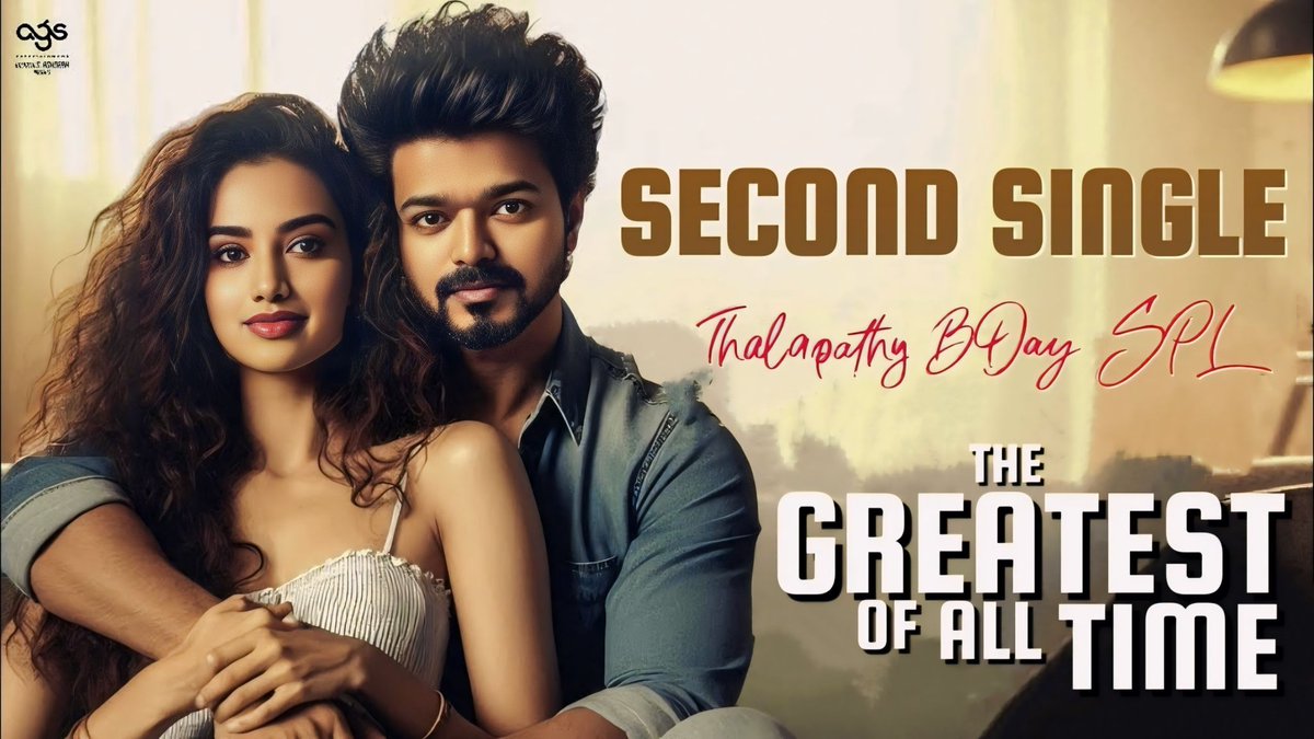 Vijay_FD's tweet photo. #GOATSecondSingle from Thalapathy Birthday 🥳

@actorvijay | #TheGreatestOfAllTime #TheGOAT #GOAT... https://t.co/U3WyfRSK8k