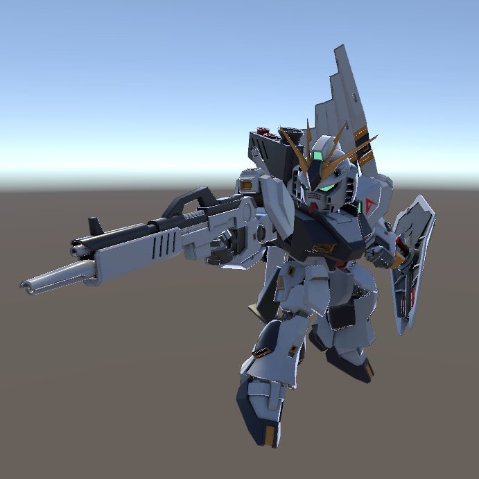 cm500ml's tweet photo. wip　νガンダム　0.5h

仕事の合間に修正
Rigを修正してアーマー周りを調整できるようになった https://t.co/uhiMnRl6PT