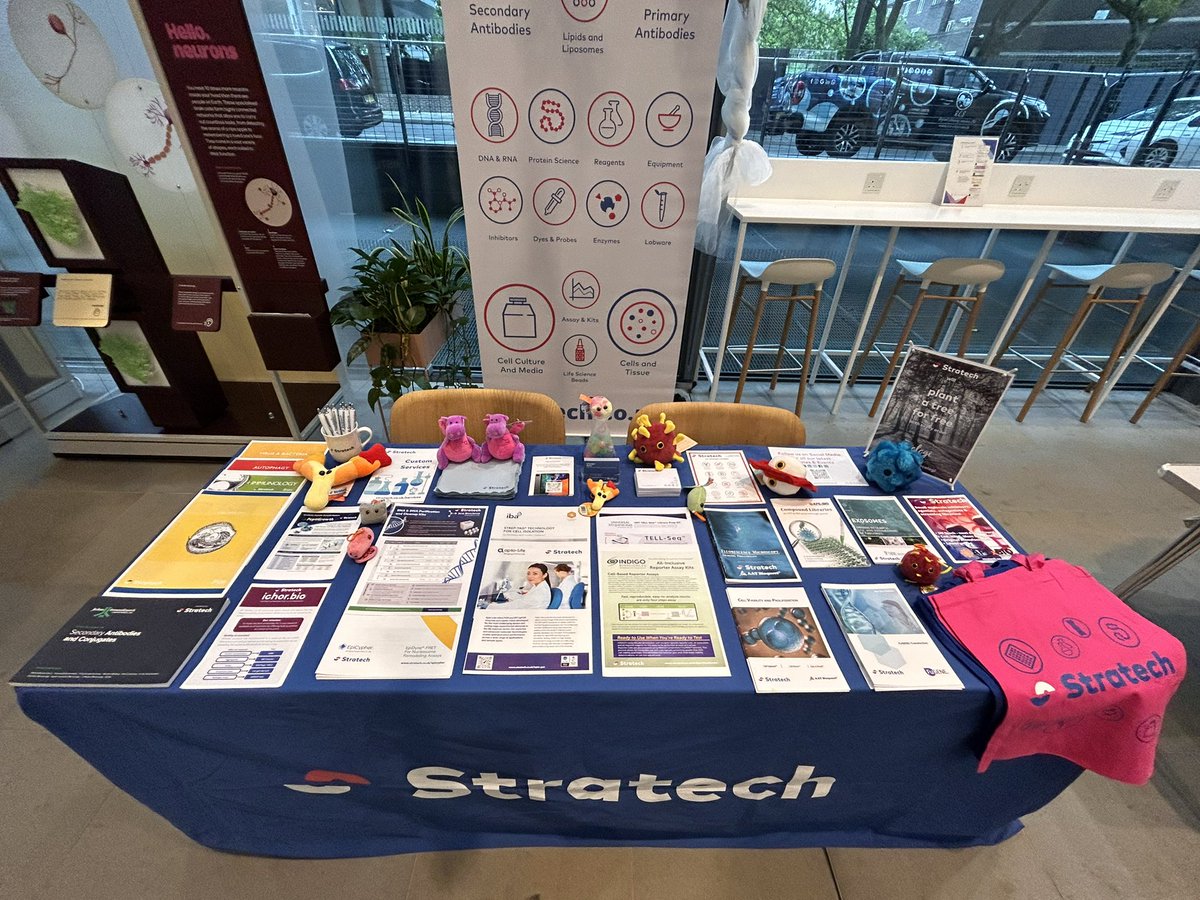 ChandniStratech's tweet photo. Looking forward to meeting you all at #LIPNSymposium 2024 today! Drop by our @Stratech_UK stand to find out about our #research solutions and have a chance to win a @giantmicrobe!

@LondonPostdoc 
#guesstheballs #infectionresearch https://t.co/eQ3lZDMf3x