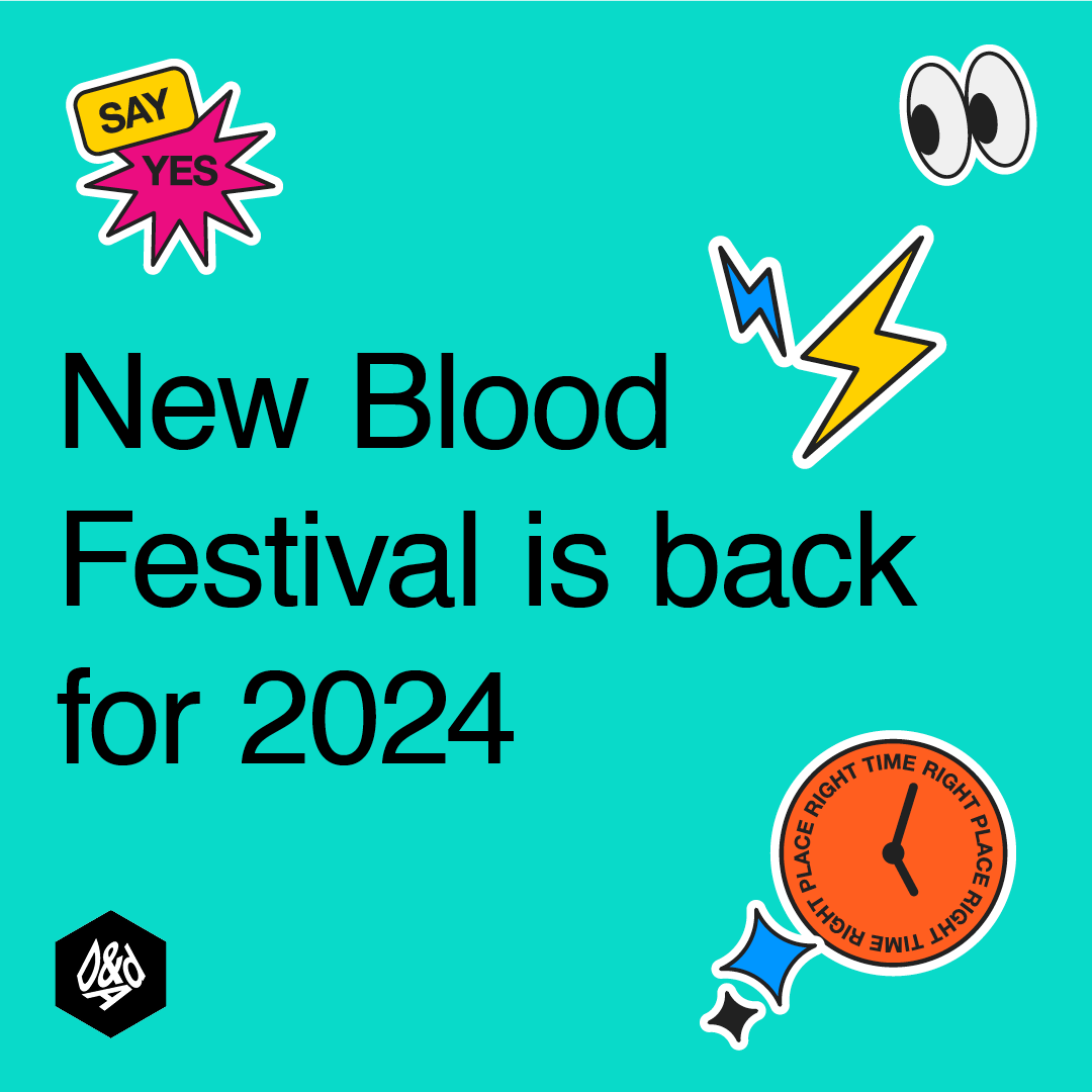 @dandadnewblood (@dandadnewblood) on Twitter photo We’re bringing it back 👀 New Blood Festival returns to <a href="/proteinstudios/">P.S. shoreditch</a> in London, 2–4 July 2024.
There's loads lined up, including #NewBloodAwards winning work, talks from industry leaders, portfolio reviews and much more.
More info and free tickets: bit.ly/3dsbYPt 🎟️ We’re bringing it back 👀 New Blood Festival returns to <a href="/proteinstudios/">P.S. shoreditch</a> in London, 2–4 July 2024.
There's loads lined up, including #NewBloodAwards winning work, talks from industry leaders, portfolio reviews and much more.
More info and free tickets: bit.ly/3dsbYPt 🎟️